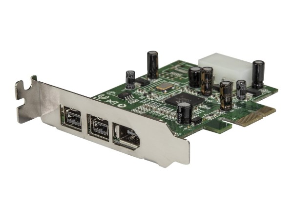 STARTECH.COM STARTECH.COM 3 Port 800+400 FireWire PCI Express Schnittstellen Combo Karte - Low Profile