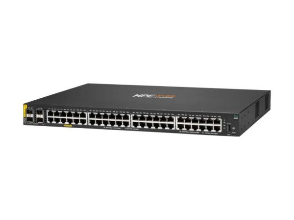 HPE Aruba Networking CX 6100 48G Class4 PoE 4SFP+ 370W JL675A#B2E