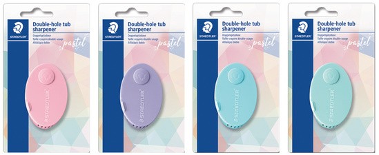 STAEDTLER Doppel-Spitzdose 512 PS2 pastel, farbig sortiert