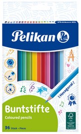 Pelikan Buntstifte Standard, sechseckig, 36er Kartonetui