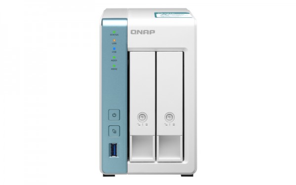 QNAP TS-231K - NAS - Tower - Annapurna Labs - Weiß