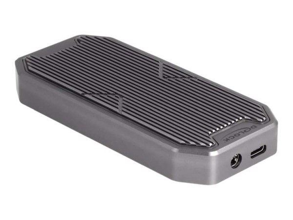 DELOCK EXG M.2 NVMe PCIe SSD + 2xUSB 20Gbps USB-C Buc. RGB 42015