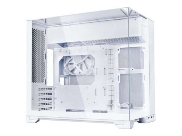 LIAN LI O11 Vision-M PC-Gehäuse, Micro-ATX, Tempered Glass - weiß G99.O11VMW.00