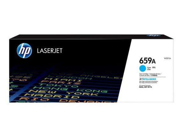 HP 659A W2011A Tonerkassette Cyan 13000 Seiten Original Toner W2011A