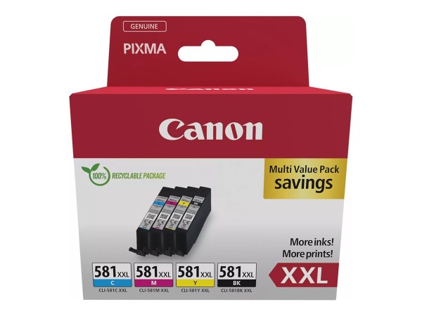 CANON CLI-581XXL BK/C/M/Yk Multipack 1998C007