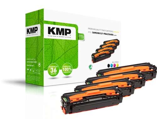 KMP Toner Kombi-Pack ersetzt Samsung Samsung K504 (CLTK504SELS), Samsung C5 3511,0005