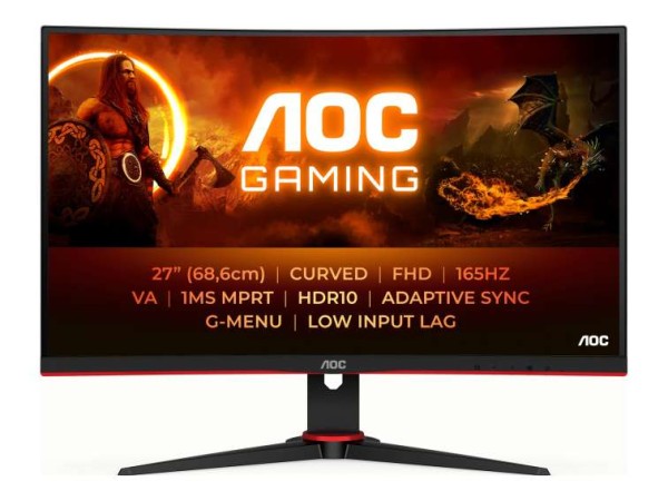 AOC AGON C27G2E/BK Curved Gaming Monitor 68,6cm (27") C27G2E/BK