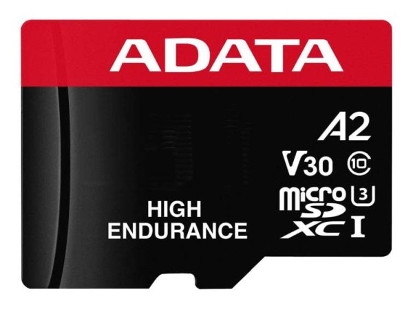 A-DATA High Endurance UHS-I U3 128GB inkl. Adapter AUSDX128GUI3V30SHA2-RA1