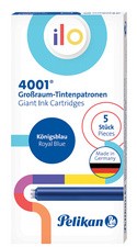 Pelikan Großraum-Tintenpatronen ilo 4001 GTP/5, blau-schwarz