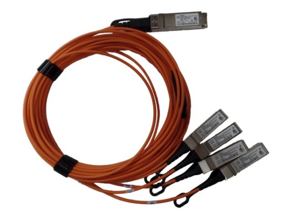 HP ENTERPRISE HP ENTERPRISE HPE 40GbE QSFP+ to 4x10GbE SFP+ 5m AOC