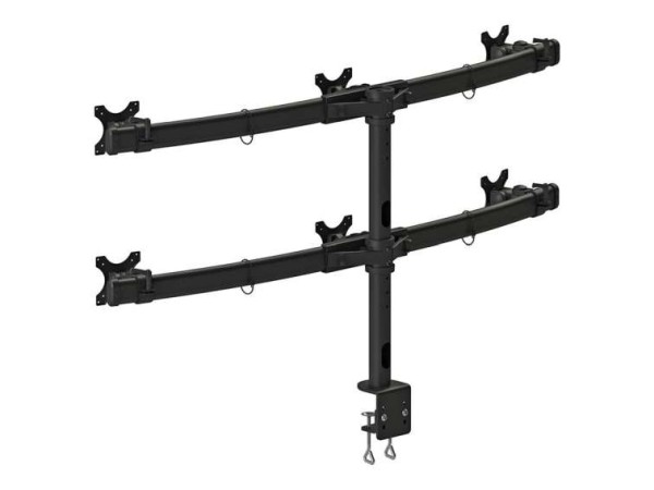 NEOMOUNTS Tischhalterung für sechs Flachbildschirme bis 27" (69 cm) FPMA-D700D6