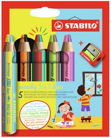 STABILO Multitalentstift woody 3 in 1 duo, 10er Karton-Etui