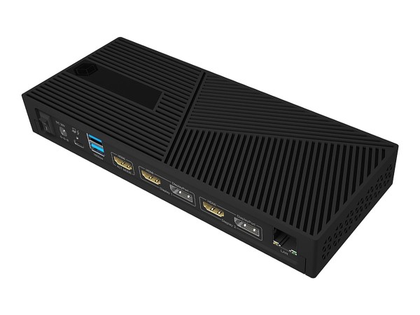 RAIDSONIC Dockingstation IcyBox Hybrid mit dreifacher Videoausgabe retail IB-DK2246AC