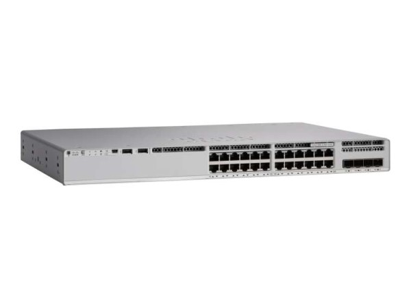 CISCO Catalyst 9200L 24-port PoE+ 4 x 10G uplinks Meraki Persona C9200L-24P-4X-M