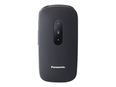PANASONIC KX-TU446 Senioren-Klapp-Handy Stoßfest Schwarz (KX-TU446EXB) KX-TU446EXB