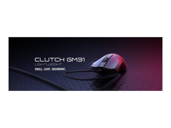 MSI MSI Maus Clutch GM31 Lightweight WIRELESS Gaming Maus, Black