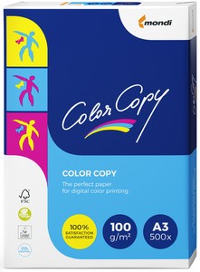 mondi Multifunktionspapier Color Copy, A3, 160 g/qm, weiß