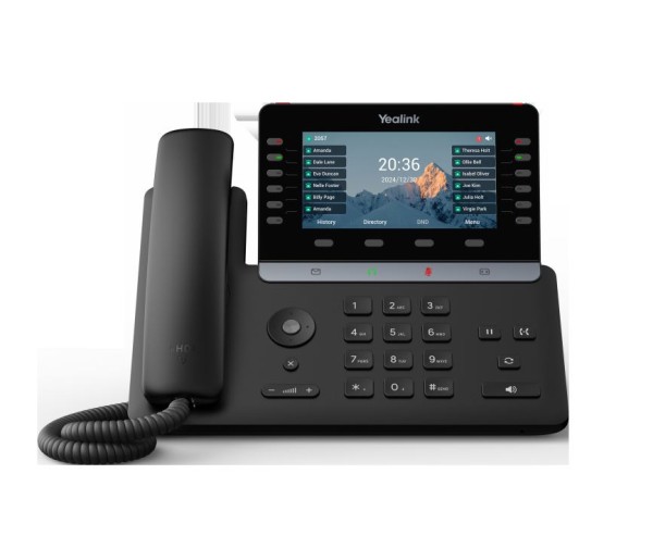 YEALINK YEALINK SIP-T85W PoE-Fähiges Tischtelefon, ohne Netzteil