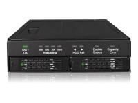 ICY DOCK ICY DOCK ToughArmor 2x 2.5"SATA HDD/SSD RAID 1 & JBOD Wechselrahmen ICY DOCK ICY DOCK ToughArmor 2x 2.5"SATA HDD/SSD RAID 1 & JBOD Wechselrahmen