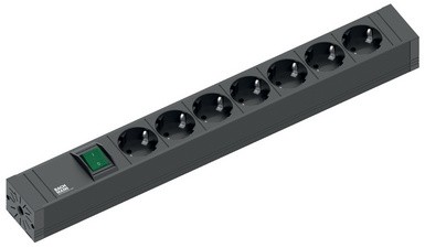 BACHMANN Steckdosenleiste CONNECT LINE, 7-fach