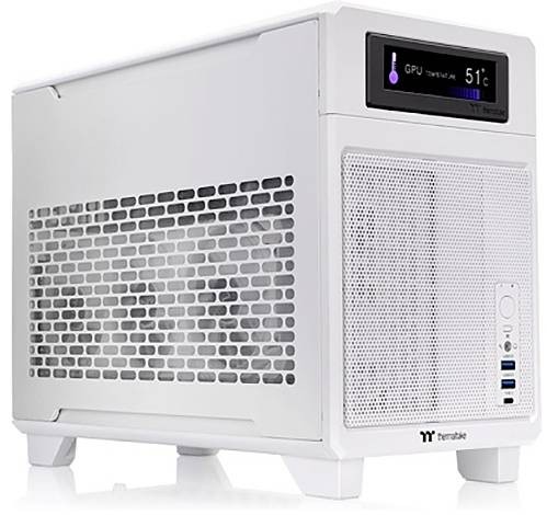 THERMALTAKE THERMALTAKE Geh TR100  Mini Tower  "Snow" White retail