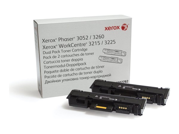XEROX XEROX 2er Pack Schwarz Tonerpatrone