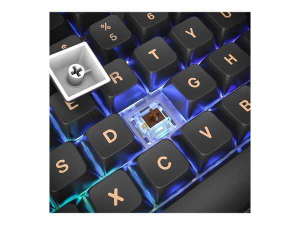 MONTECH MKey TKL Darkness Gaming Tastatur MK87DB