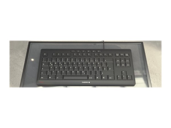 CHERRY TAS STREAM KEYBOARD TKL Corded BE-Layout schwarz JK-8600BE-2