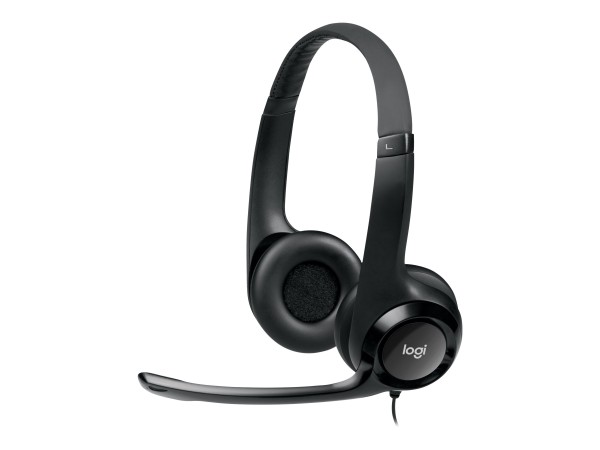 LOGITECH ClearChat Comfort USB Headset Binaural Schwarz (981-000014) 981-000014