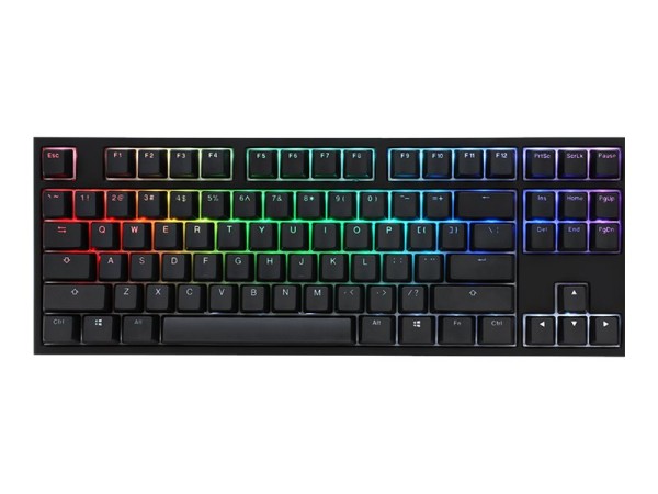 DUCKYCHANNEL DUCKYCHANNEL Ducky ONE 2 TKL PBT MX-Black, RGB, schwarz