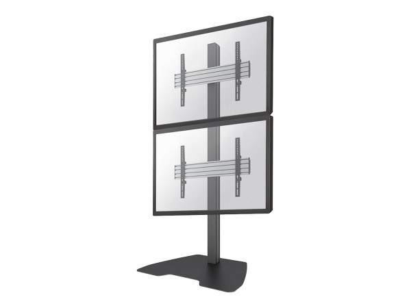 NEOMOUNTS Videowall Bodenständer für Flachbild-Fernseher bis 65" - Schwarz NMPRO-S12