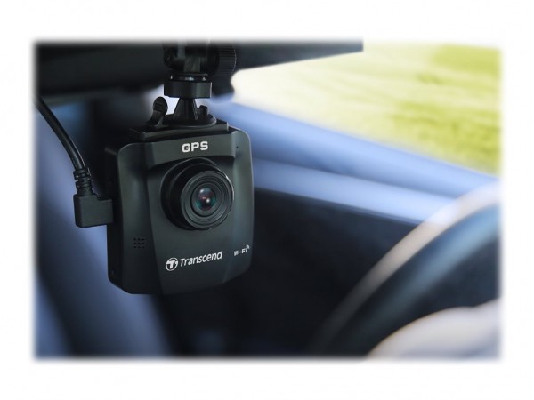 TRANSCEND Dashcam DrivePro 250 32GB Suction Mount Sony Sensor GPS TS-DP250A-32G
