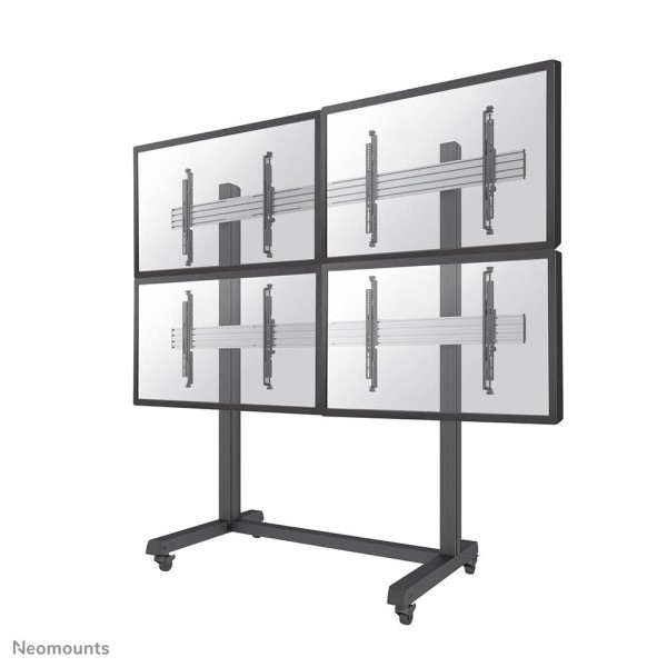 NEOMOUNTS BY NEWSTAR NEOMOUNTS BY NEWSTAR Bundle PRO Mobile Flat Screen Trolley - 2x2 2x horizontal/2x vertical
