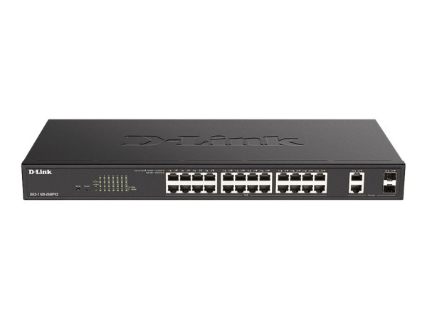 D-LINK DLINK DGS-1100-26MPV2 26-Port PoE+ Gigabit Smart Switch DGS-1100-26MPV2
