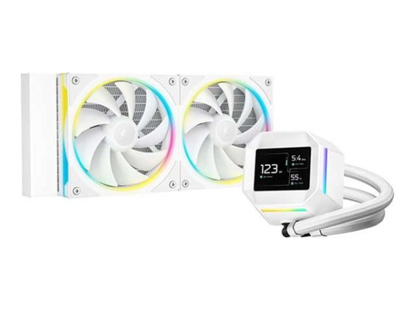 DEEPCOOL LM240 WH AiO-Wasserkühlung R-LM240-WHDMMC-1