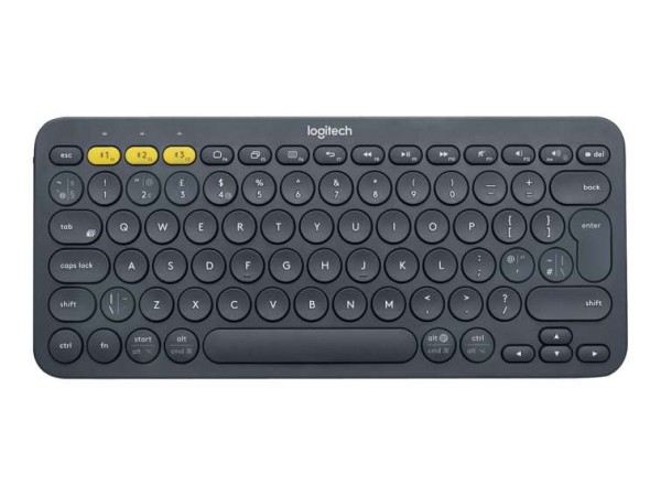 LOGITECH Keyboard/K380 Multi-Dev BT Dark Grey DE 920-007566