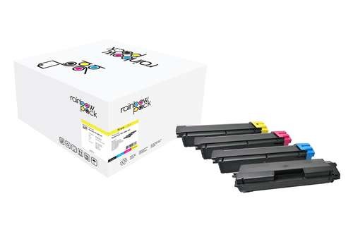 CLOVER TECHNOLOGIES Kyocera TK-590 Rainbow Kit comp. Free TK590-4-FRC