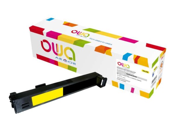 OWA Gelb wiederaufbereitet Tonerpatrone K15383OW