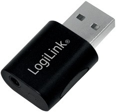 LogiLink USB 2.0 Audioadapter mit 3,5 mm TRRS Kupplung