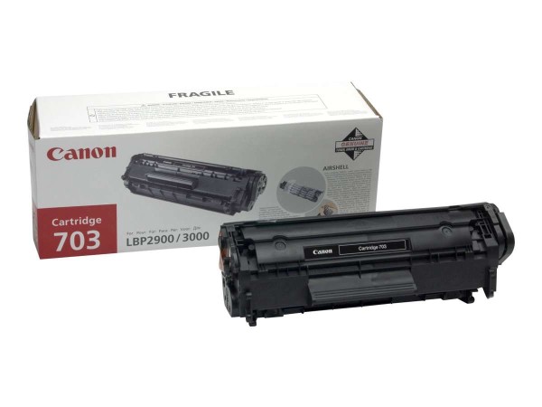 CANON 703 Schwarz Tonerpatrone 7616A005
