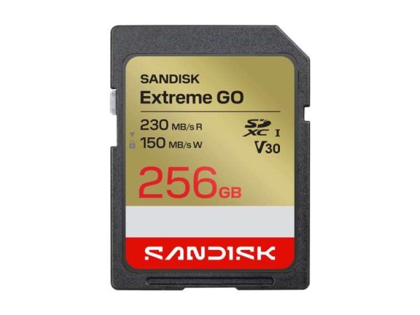 SANDISK Card Extreme SD UHS-I 256GB 230MB/s/150MB/s SDSDXGN-256G-GNCIN
