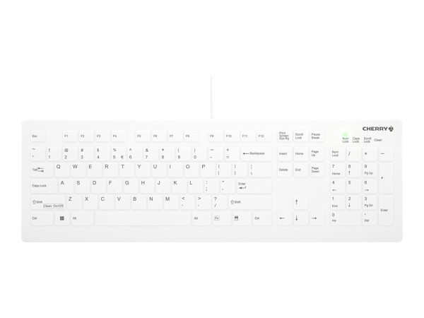 CHERRY ACTIVE KEY MTA AK-C8112 Corded EU-Layout weiß AK-C8112-US-W/EU