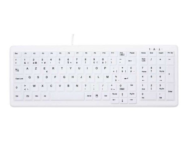 CHERRY ACTIVE KEY TAS AK-C7000F-UVS-W/BE BE-Layout weiß AK-C7000F-UVS-W/BE