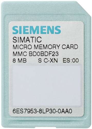 SIEMENS 6ES7953-8LL31-0AA0 6ES79538LL310AA0 SIMATIC S7 Memory Card 6ES79538LL310AA0