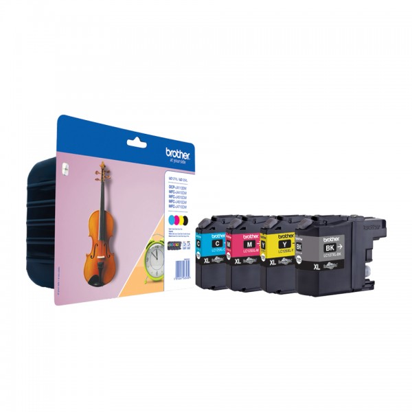 BROTHER Tintenpatrone CMYK LC127XLVALBPDR