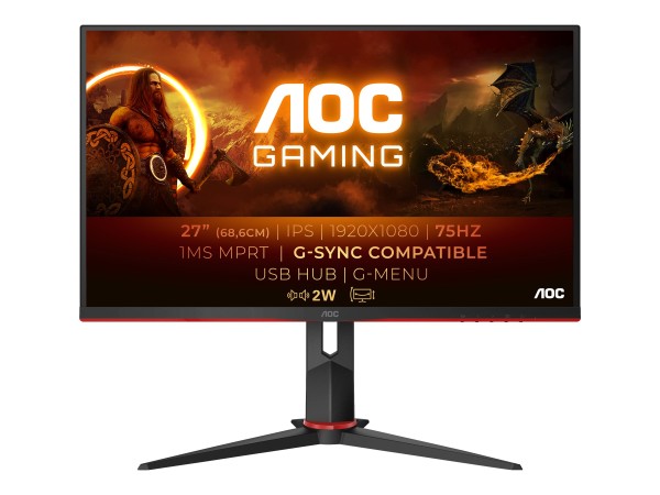 AOC 27G2U5/BK 68,58cm (27") 27G2U5/BK