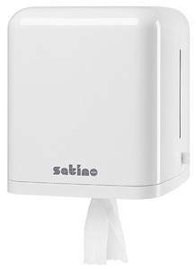 satino by wepa Handtuchrollen-Spender Centerfeed, weiß