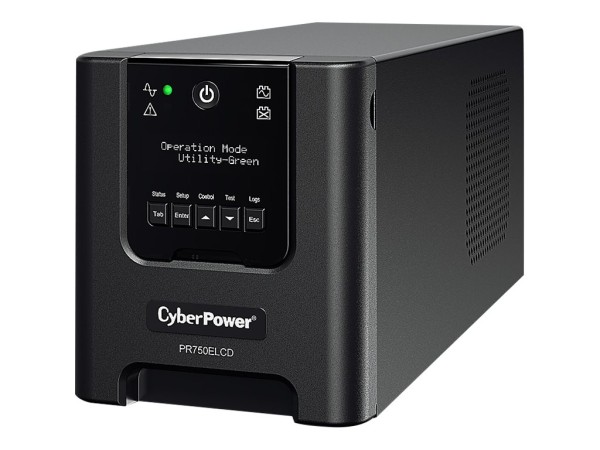 CYBERPOWER SYSTEMS USV PR750ELCDGR SmartApp Line-Interac.750VA/675W PR750ELCDGR