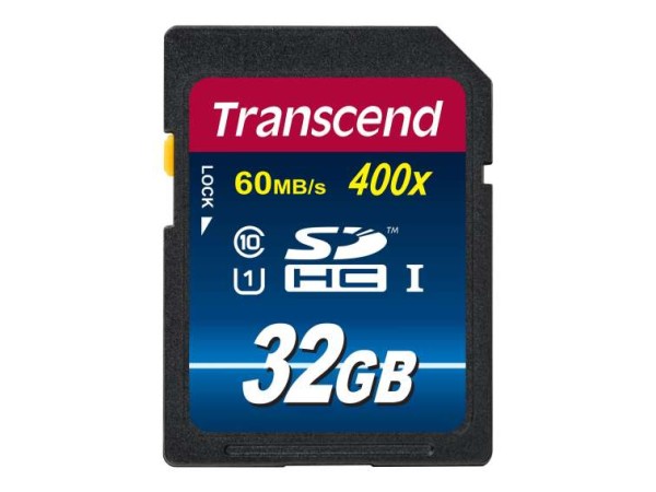 MC SD 032GB Transcend SDHC Class 10 UHS-I 300x TS32GSDU1