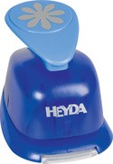HEYDA Motivstanzer "Stern", groß, Farbe: blau